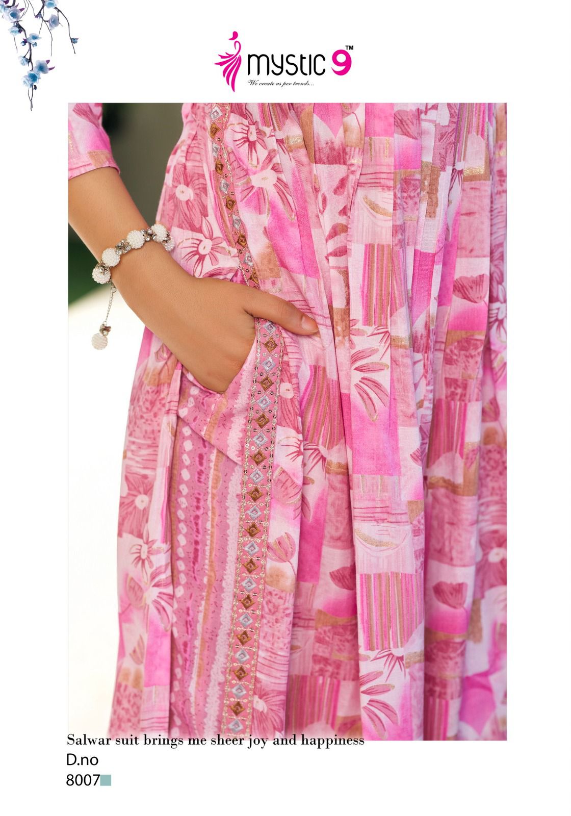 Sara Vol 8 By Mystic 9 Rayon Printed Kurti With Bottom Dupatta Wholesale Market In Surat